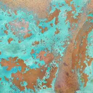 Copper patina